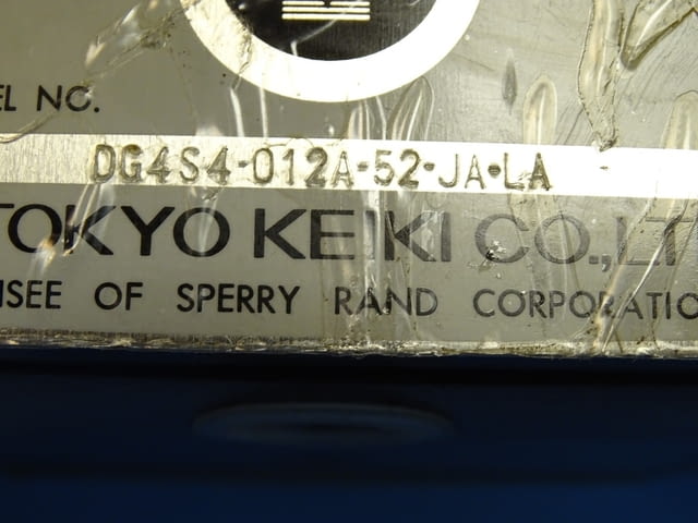 Хидравличен разпределител Sperry Vickers DG4S4-012A-52-JA-LA directional valve 100V - снимка 9