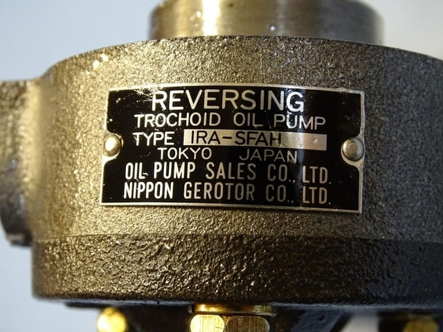 Трохоидна помпа NIPPON GEROTOR IRA-SFAH Reversing Trochoid Oil Pump - снимка 4