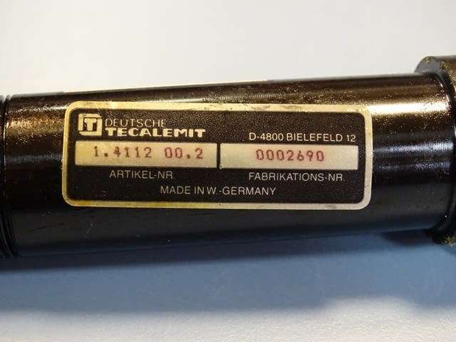 Дозатор за грес DEUTSCHE TECALEMIT 1.4112 00.2 single grease injector - снимка 2