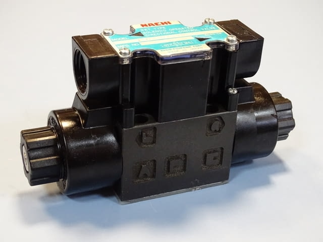 Хидравличен разпределител NACHI SL-G01-C6-R-C1-10 100/110V solenoid operated directional valve - снимка 1