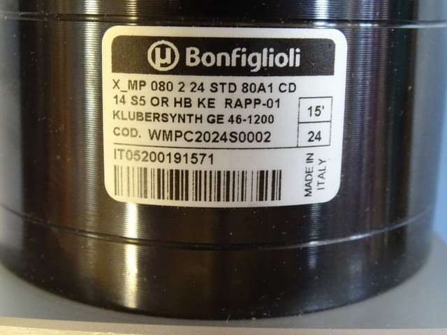 Планетарен редуктор Bonfiglioli X_MP 080 2 24 STD 80A1 CD14 S5 OR HB Planetary Gear Reducer - снимка 2