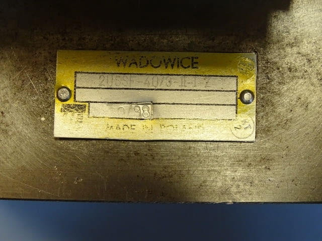 Хидравличен разпределител WADOWICE 4WE6051/024NZ4 2USSF-40/3 directional valve 24VDC - снимка 5