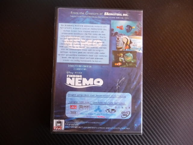 Търсенето на Немо DVD филм детски приключения в океана Дисни, град Радомир - снимка 3