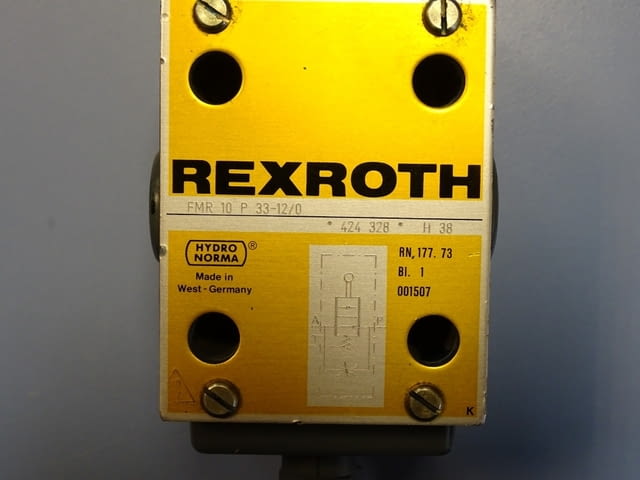 Хидравличен изключвател Rexroth FMR10P33-12/0 directional control valve - снимка 6