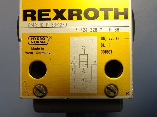Хидравличен изключвател Rexroth FMR10P33-12/0 directional control valve - снимка 7
