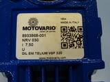 Червячен редуктор MOTOVARIO NRV030 worm gear reducer i:7.5
