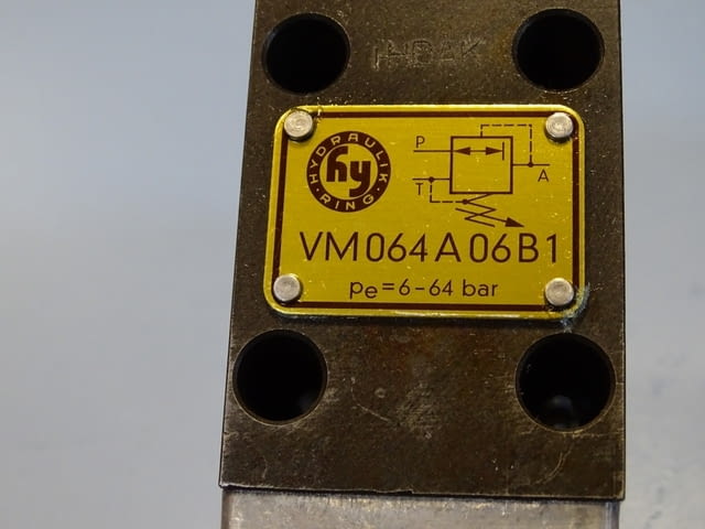 Редуциращ разпределител Hydraulik Ring VM064A06B1 pressure reducing valve - снимка 3