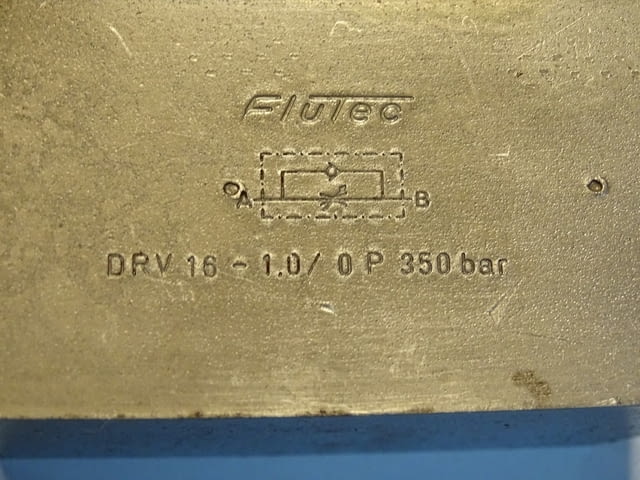 Регулатор на дебит Flutec DRV16-1.0/0P flow control valve G3/4 - снимка 4