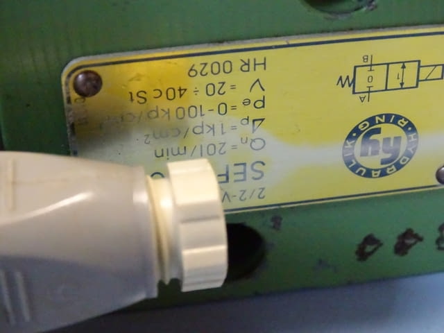 Хидравличен разпределител Hydraulik Ring SEF2-10 directional valve 24VDC - снимка 9