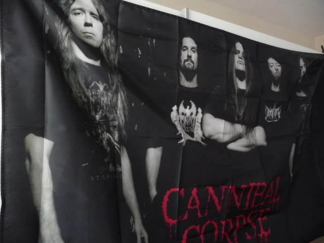 Cannibal Corpse знаме дет метъл хеви метъли металист постер, city of Radomir - снимка 2