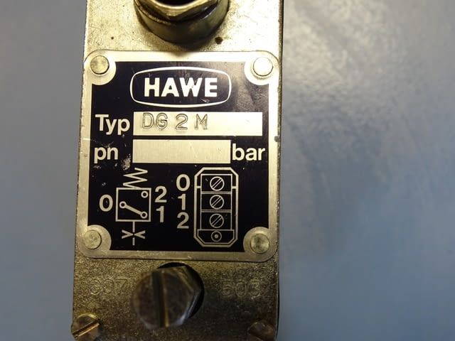 Пресостат хидравличен HAWE DG2M hydraulic pressure switch, city of Plovdiv - снимка 5
