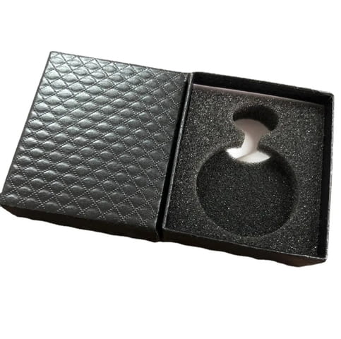 Кутия за джобен часовник подаръчна черна верижка механичен подарък - снимка 3