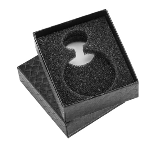 Кутия за джобен часовник подаръчна черна верижка механичен подарък - снимка 4