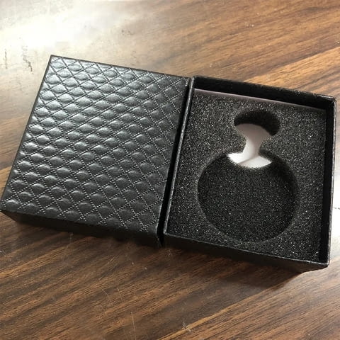 Кутия за джобен часовник подаръчна черна верижка механичен подарък - снимка 7