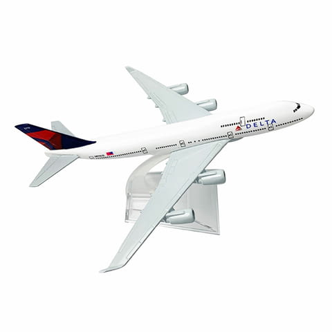 Бойнг 747 самолет модел макет метален лайнер Delta Делта, град Радомир | Спортни - снимка 4