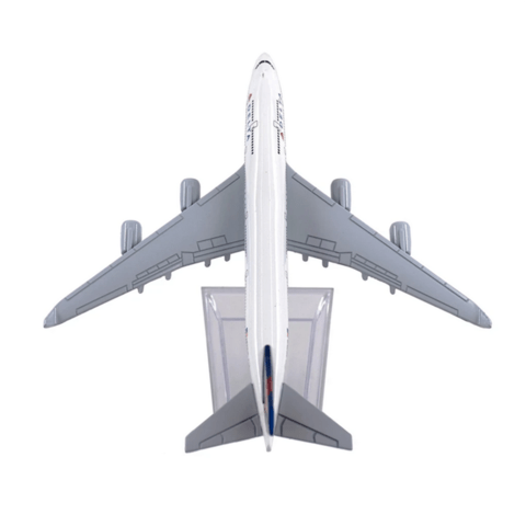 Бойнг 747 самолет модел макет метален лайнер Delta Делта, city of Radomir - снимка 5