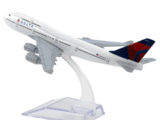 Бойнг 747 самолет модел макет метален лайнер Delta Делта
