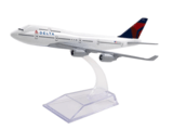 Бойнг 747 самолет модел макет метален лайнер Delta Делта