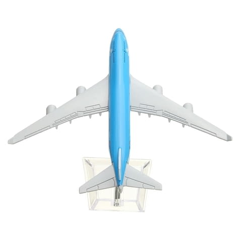 Бойнг 747 самолет модел макет KLM Нидерландия метален лайнер, град Радомир - снимка 3