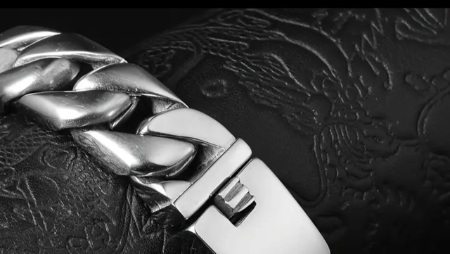 Мъжка гривна Двойна катарама - city of Montana | Bracelets - снимка 2