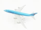 Бойнг 747 самолет модел макет Korean Air метален лайнер