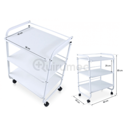 Количка за естетика SONIA - Urse 61 х 43 х 83 см, град София | Фризьорско / Козметично - снимка 5