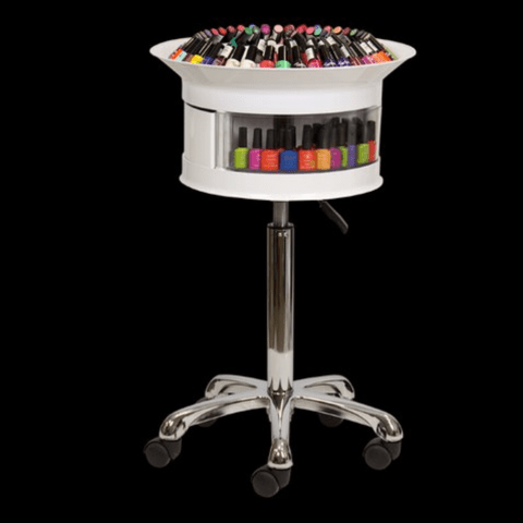 Количка за маникюр Adela - бяла 49 х 49 х 84/103 см, град София | Фризьорско / Козметично - снимка 1