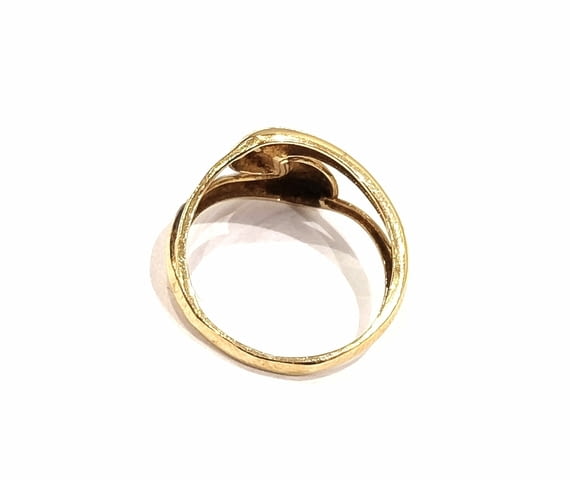 Златен пръстен: 1.31гр. Злато, Сертификат - Да - град Горна Оряховица | Пръстени - снимка 2