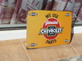 Метална табела кола Шевролет Chevrolet оригинални части USA