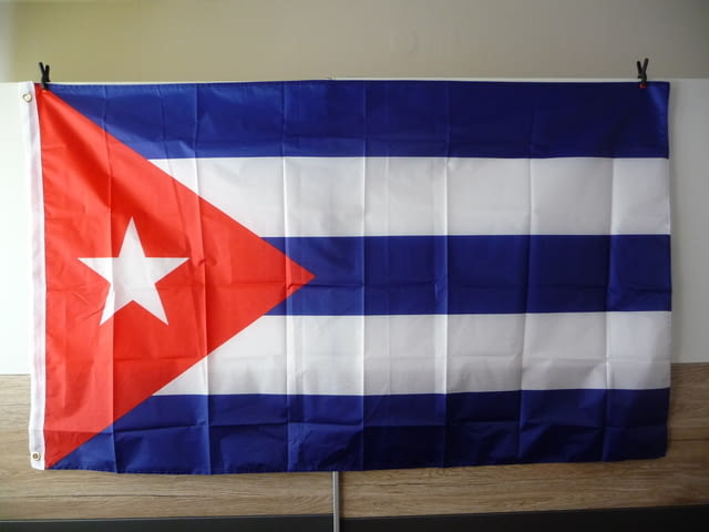 Ново Знаме на Куба Фидел Кастро Островът на свободата революция - снимка 1
