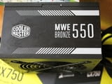 Захранващ блок за настолен гейминк компютър Cooler Master MWE Bronze 550W