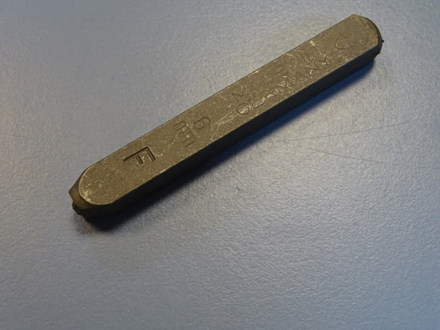 Комплект шлосерски букви-латиница 6 mm Gravurem-S 58-61 HRC, град Пловдив - снимка 5