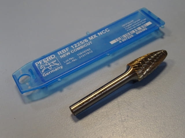 Борфреза гъбовидна PFERD RBF 1225/6 MX NCC 25x12x6 mm, city of Plovdiv | Instruments - снимка 4