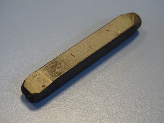 Комплект шлосерски букви-латиница Marushin Kogyosha (A-Z) 6 mm Junior Steel Punch - снимка 3