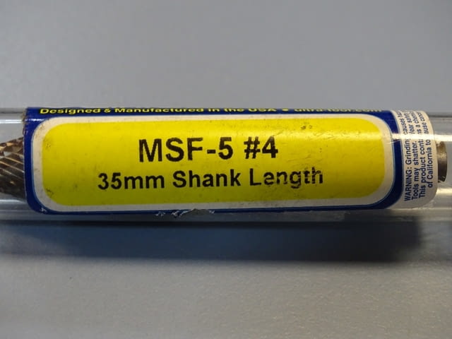 Шлайфгрифер с объл връх ULTRA TOOL MSF-5#4 35mm shank langth 13x25-6x60 - снимка 7