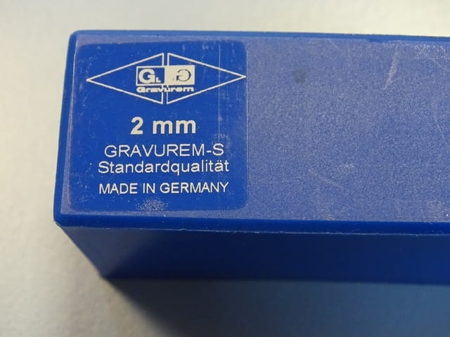 Комплект шлосерски букви-латиница 2 mm Gravurem-S 58-61 HRC, град Пловдив - снимка 6