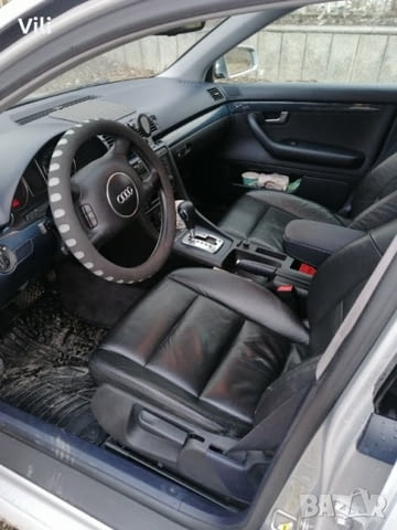 Audi A4 - B6 2.5 tdi 155kc V6 - Avtomatik - Kojen salon - Klimatronik - 225/45/17..! - снимка 7