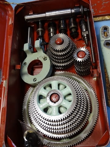 Комплект лира (зъбни колела и валове Ф28 М2) за универсален делителен апарат УДГ-250 - снимка 7