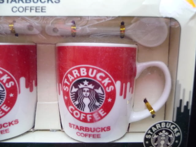 Starbucks Coffee две порцеланови чаши за кафе с лъжички нови, град Радомир - снимка 5