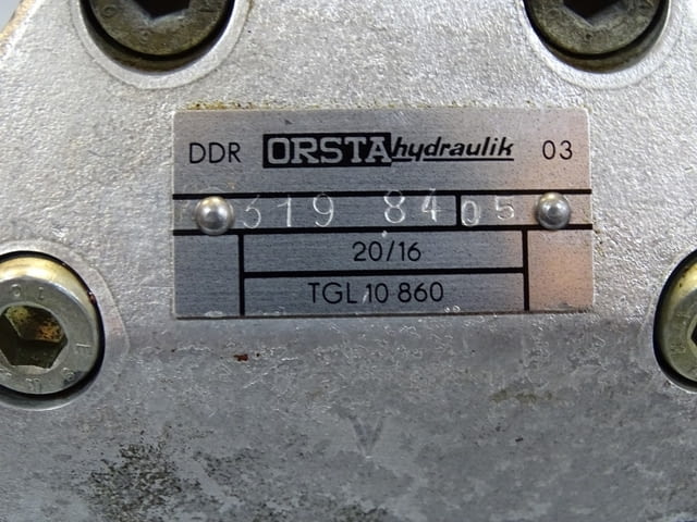 Хидромотор ORSTA 20/16 TGL-10860 - град Пловдив | Промишлено Оборудване - снимка 4
