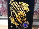 Метална табела разни Молитва татуировки броеница долари часовник златен
