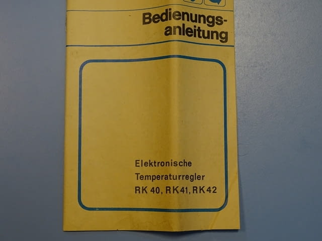 Терморегулатор VEB WETRON WEIDA RK41 PDPI 220V 0/499°C, град Пловдив | Промишлено Оборудване - снимка 6