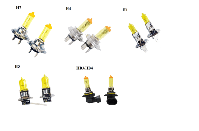 Жълти крушки за фарове Авто крушки - град Разград | Аксесоари / Консумативи - снимка 4