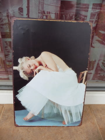 Метална табела филм Мерилин Монро секс символ актриса икона, city of Radomir - снимка 1