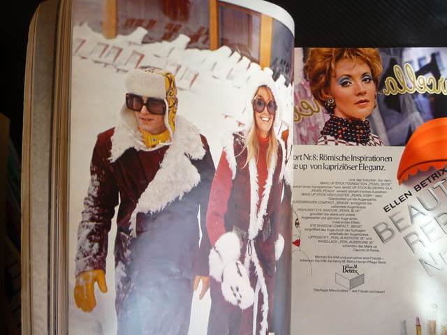 Burda есен зима 1970/71 мода палто пуловер шапка панталон шуба боти - снимка 4