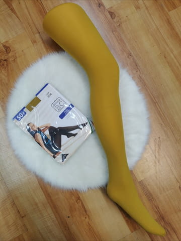 Jolie Folie 50DEN 20 цвята плътен едноцветен чорапогащник 40-85кг цветни плътни чорапогащници - снимка 4