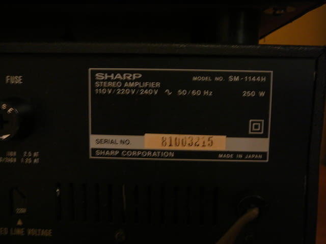 Sharp sm-1144h i st-1144h - city of Pazardzhik | Amplifiers & Boards - снимка 6