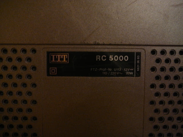 Itt rc-5000 - град Пазарджик | Ресийвъри / Усилватели - снимка 7