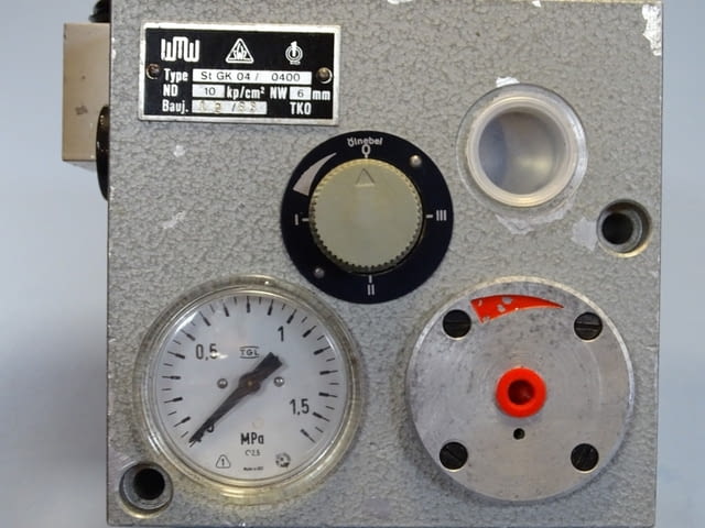 Пневматичен блок wmw DDR StGK04/0400 Pneumatic Valve NW-6mm Orsta TGL20705 - снимка 4