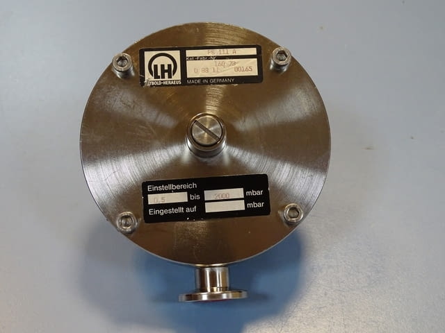 Вакуум пресостат LEYBOLD-HERAEUS PS 111A Diaphragm Pressure Switch - снимка 5